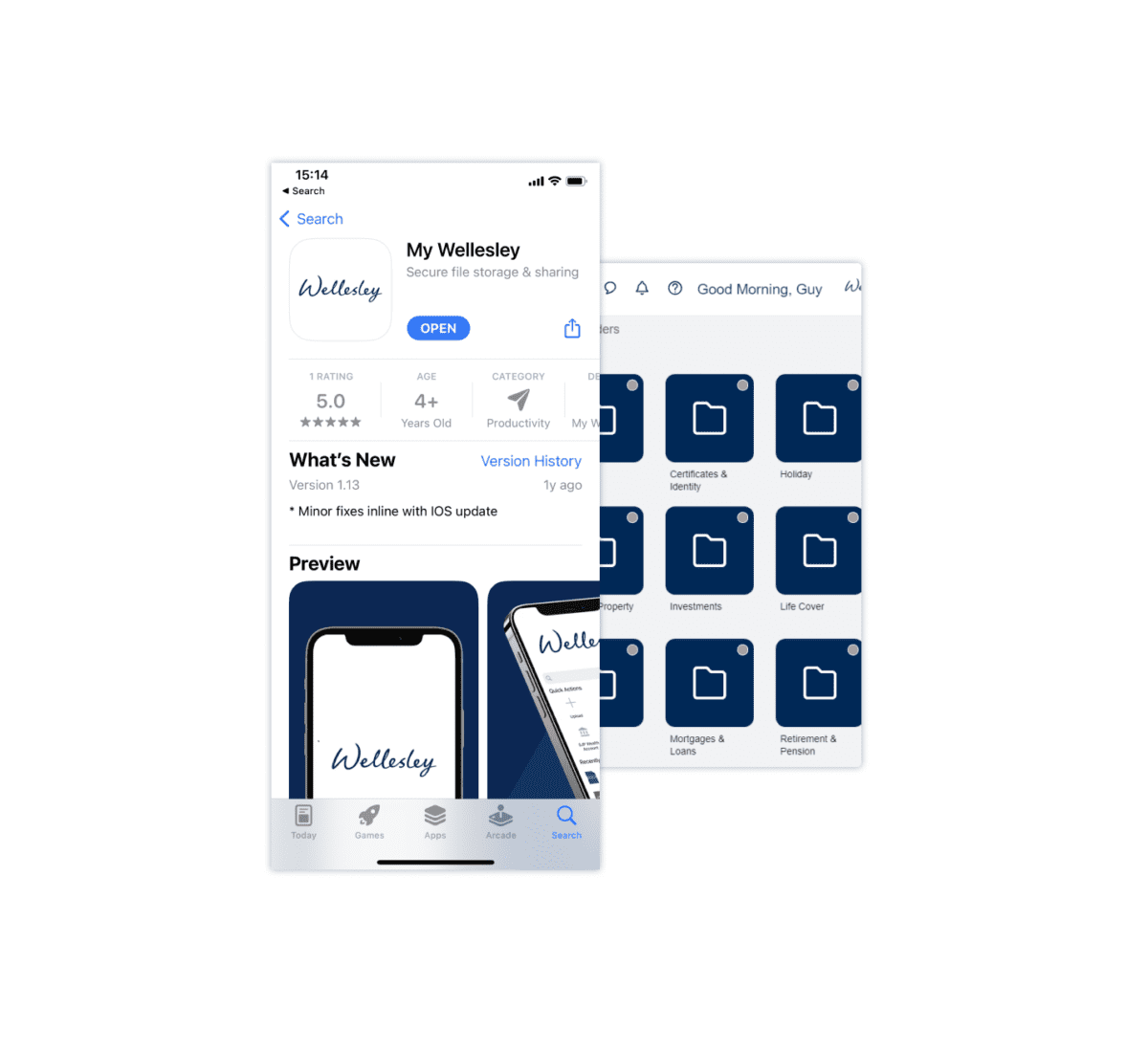 Log In Page - Wellesley